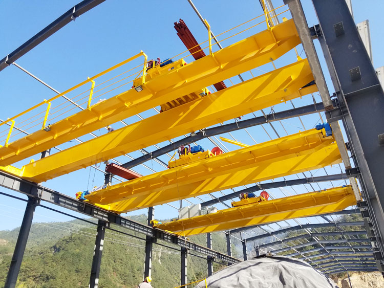 Double beam crane