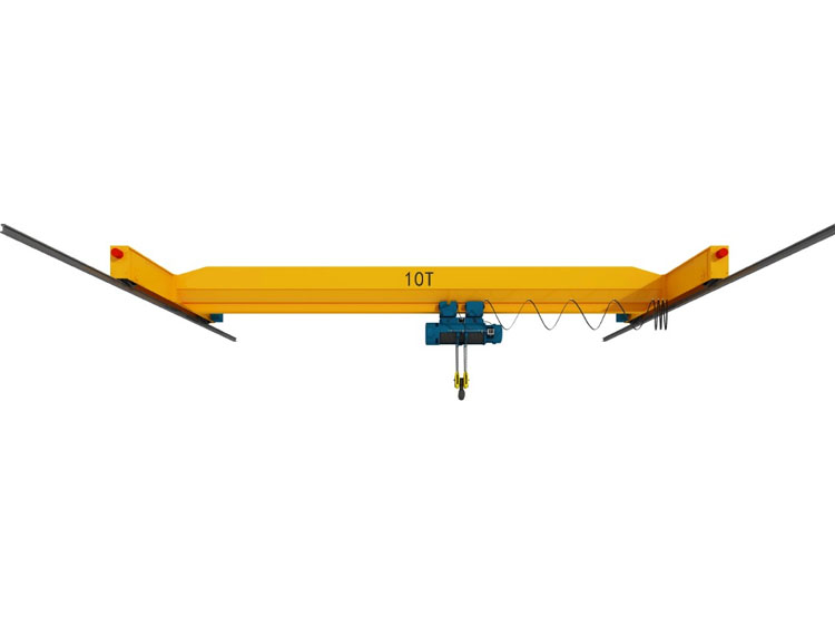 Single beam crane