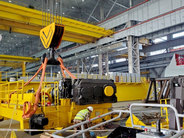 Double beam crane