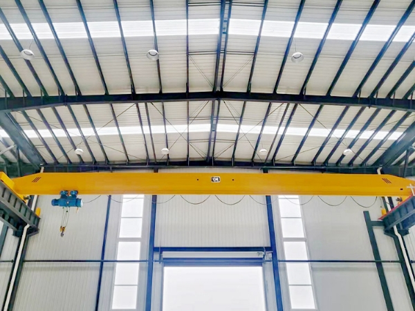 Single beam crane