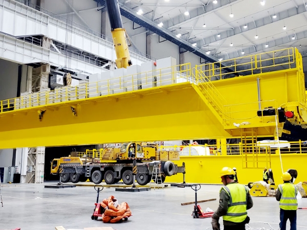 European standard double beam crane