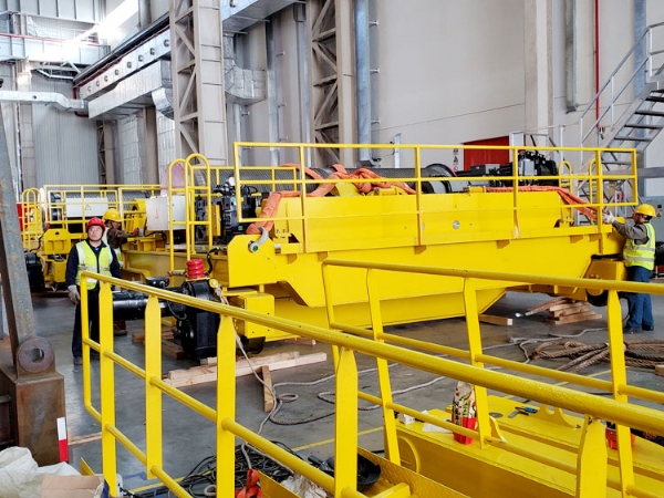 European standard double beam crane