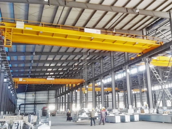 European standard double beam crane